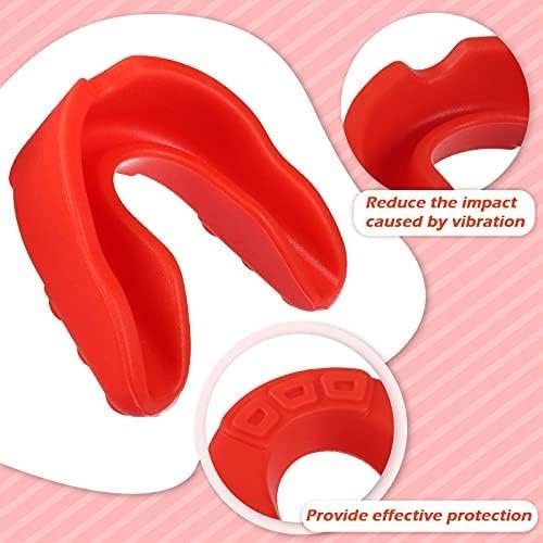10 Pieces Sport Mouth Guards Mouthguard Gum Mouth Guard Teeth Armor Game Guard For Boxing Basketball Football Hockey Karate Basketball Lacrosse